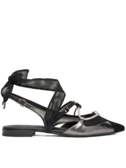 PINKO Baleriny SD0547 P003 Czarny