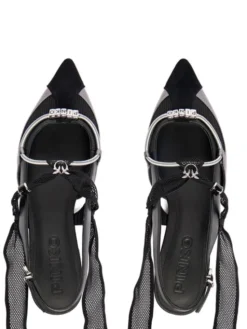 PINKO Baleriny SD0547 P003 Czarny
