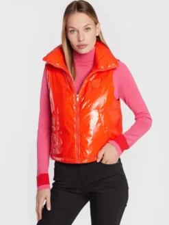 PINKO Bezrękawnik Gracia 1G181P A00N Pomarańczowy Regular Fit
