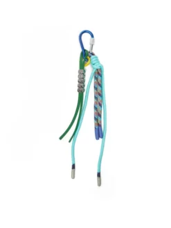 PINKO Brelok Keychain2 105029 A2IG Turkusowy