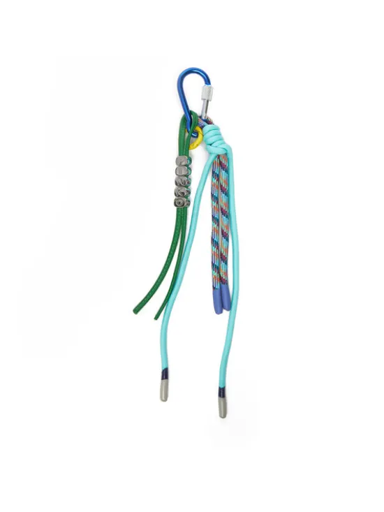 PINKO Brelok Keychain2 105029 A2IG Turkusowy