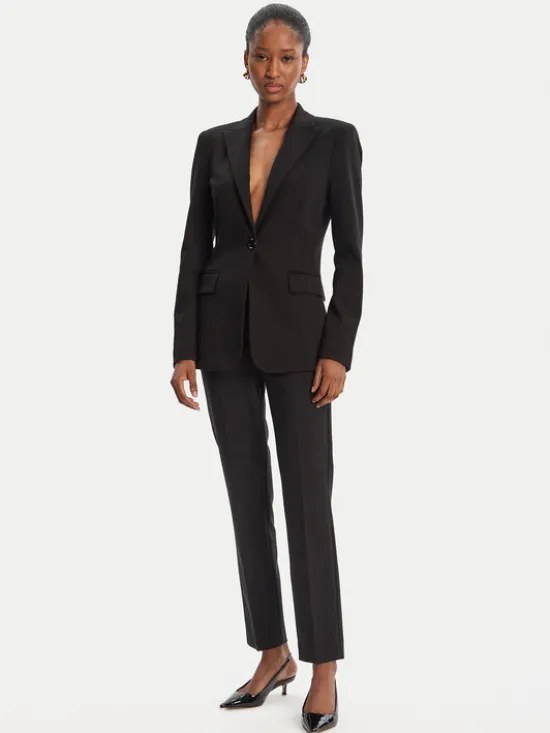 PINKO Marynarka 104903 A24C Czarny Regular Fit