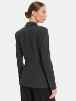 PINKO Marynarka 104903 A24C Zielony Regular Fit