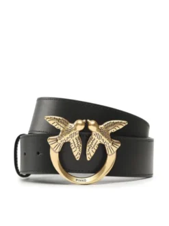 PINKO Pasek Damski Love Berry H4 Belt PE 23 PLT01 100120 A0F1 Czarny
