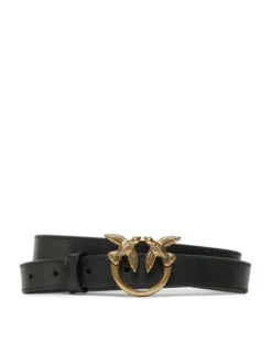 PINKO Pasek Damski Love Berry H2 Belt PE 23 PLT01 100143 A0F1 Czarny