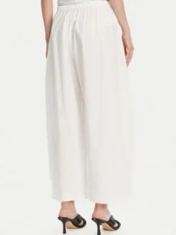 PINKO Spodnie materiałowe 105210 A2LD Biały Relaxed Fit