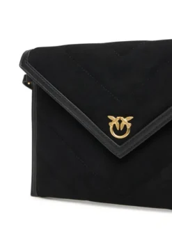 PINKO Torebka Flat Purse Handle AI 25-26 PCPL 104820 A2JH Czarny