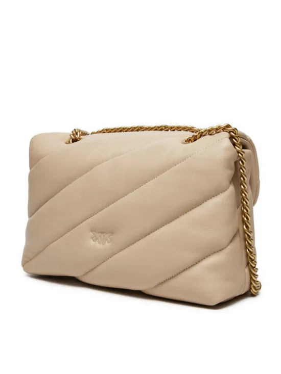 PINKO Torebka Love Puff Classic Cl . AI 24-25 PLTT 100038 A0F2 Beżowy