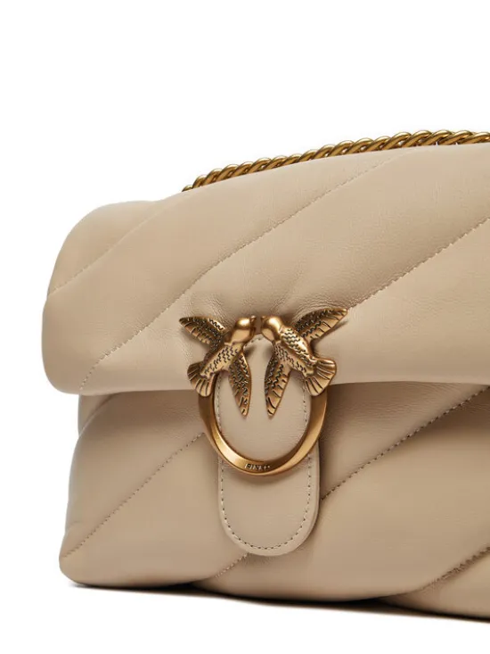 PINKO Torebka Love Puff Classic Cl . AI 24-25 PLTT 100038 A0F2 Beżowy