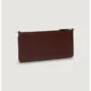 PINKO Torebka NEW HORIZONTAL FLAT VITELLO SE Bordowy