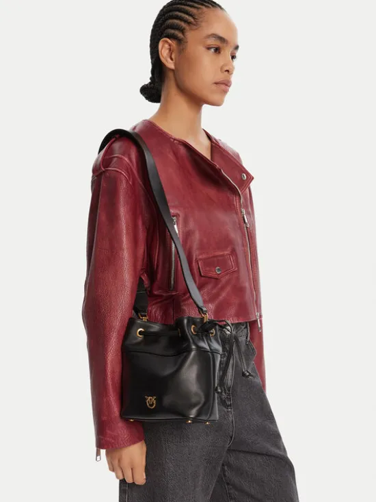 PINKO Torebka Secchiello Mini Al 25-26 104303 A0QO Czarny