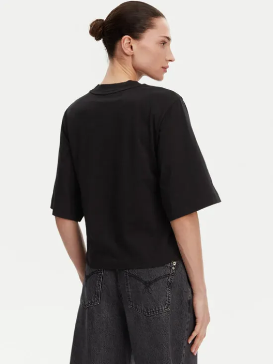 PINKO T-Shirt Niamey 104604 A2CS Czarny Regular Fit
