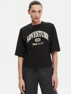 PINKO T-Shirt Niamey 104604 A2CS Czarny Regular Fit
