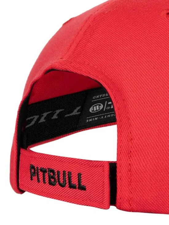 PITBULL Czapka z daszkiem ATHLETIC Czerwony