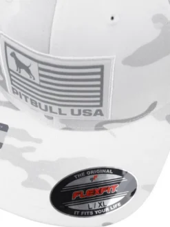 PITBULL Czapka z daszkiem Czapka Full Cap PITBULL USA S/M Biały