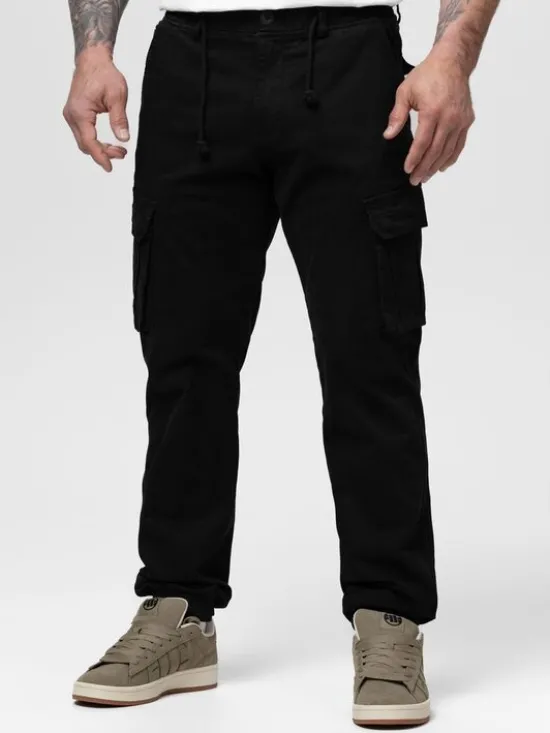 PITBULL Jeansy PROCTOR Czarny Regular Fit