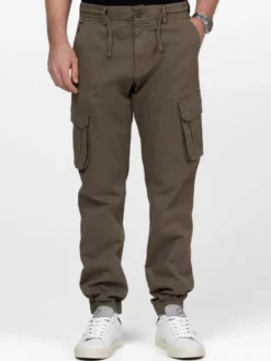 PITBULL Jeansy PROCTOR Zielony ciemny Regular Fit