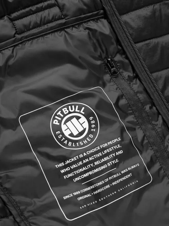 PITBULL Kamizelka HOFER Czarny Regular Fit
