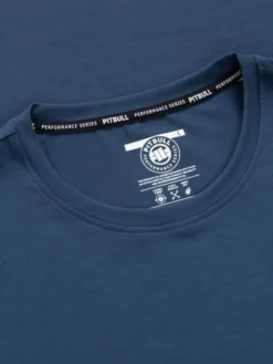 PITBULL Koszulka techniczna Casual Sport SMALL LOGO Niebieski Regular Fit