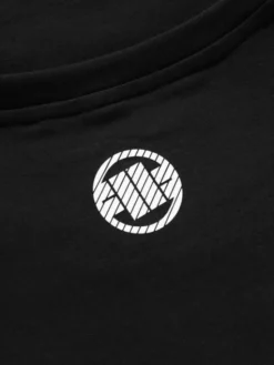 PITBULL Koszulka techniczna Casual Sport HILLTOP Czarny Regular Fit