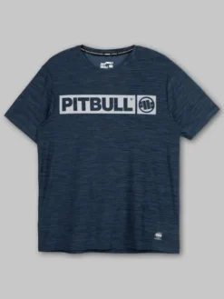PITBULL Koszulka techniczna Casual Sport Hilltop Granatowy Regular Fit