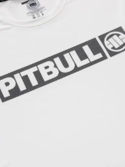 PITBULL Koszulka techniczna Casual Sport HILLTOP Biały Regular Fit