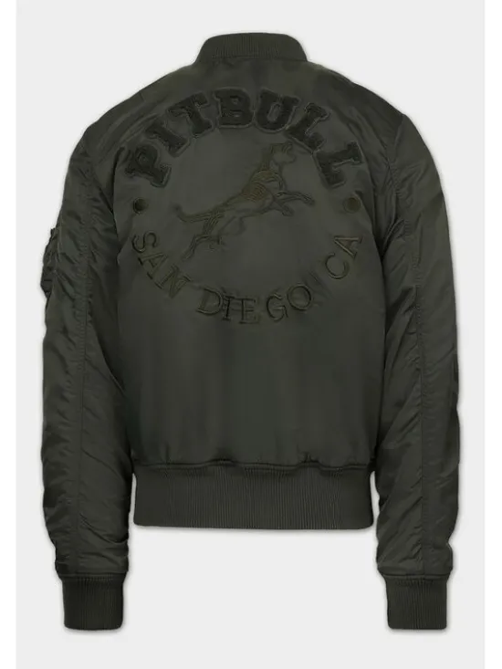 PITBULL Kurtka przejściowa HACKET Zielony Regular Fit
