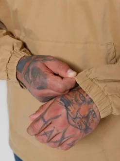 PITBULL Kurtka przejściowa Kurtka Beżowy Regular Fit
