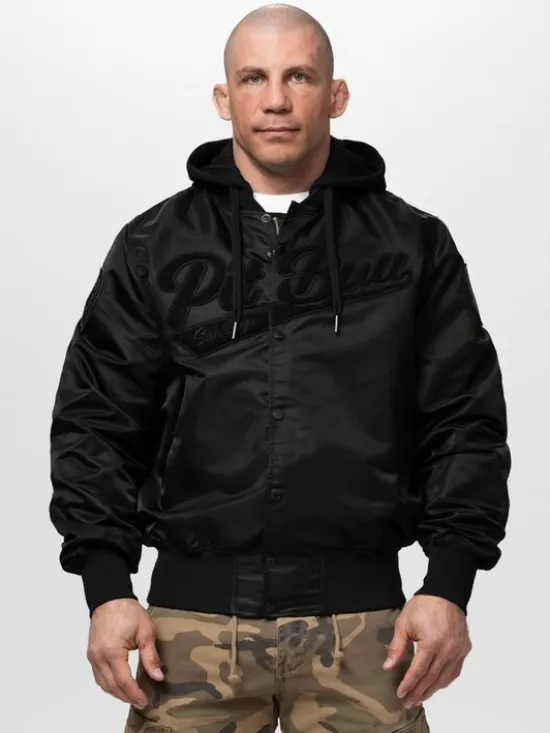 PITBULL Kurtka przejściowa MASON SAN DIEGO Czarny Regular Fit