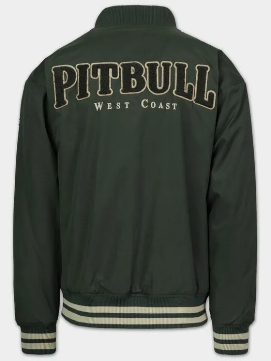 PITBULL Kurtka przejściowa RADFORD Zielony Regular Fit