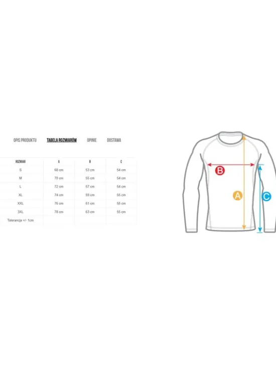 PITBULL Longsleeve Blood Dog II Czarny Slim Fit