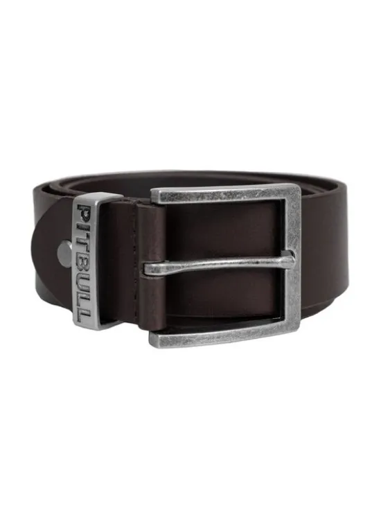 PITBULL Pasek Classic II Brązowy