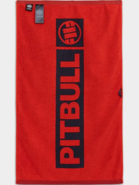 PITBULL Ręcznik HILLTOP Czerwony