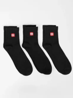 PITBULL Skarpety krótkie Low Ankle Logo Czarny