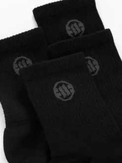 PITBULL Skarpety krótkie ow Ankle COOLMAX SPORT Czarny