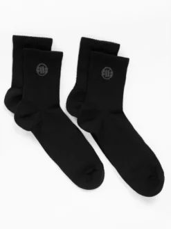 PITBULL Skarpety krótkie ow Ankle COOLMAX SPORT Czarny