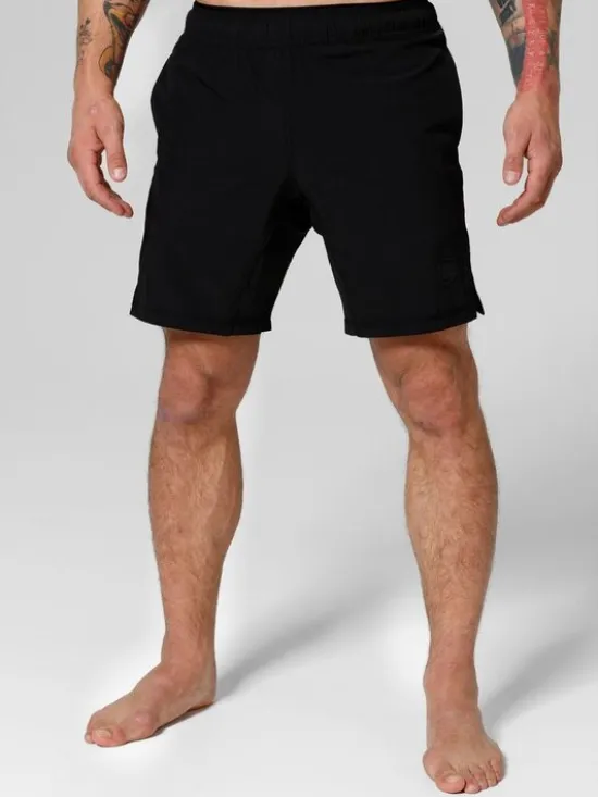 PITBULL Szorty Spodenki Czarny Regular Fit