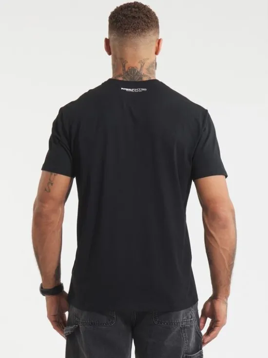 PITBULL T-Shirt Casino Czarny Regular Fit
