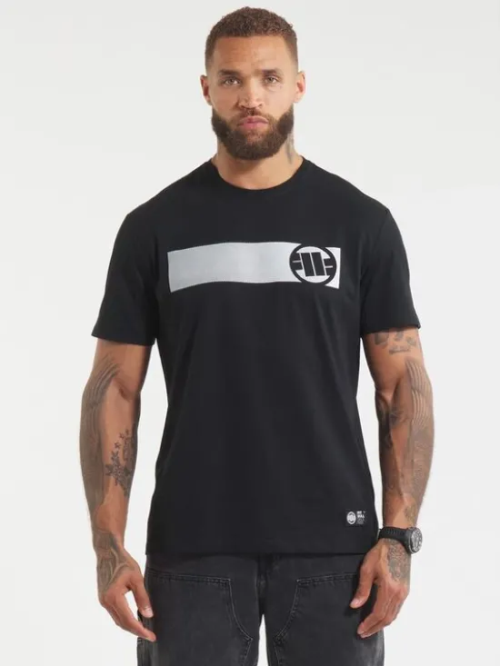 PITBULL T-Shirt Casino Czarny Regular Fit