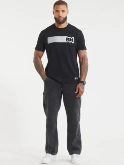 PITBULL T-Shirt Casino Czarny Regular Fit