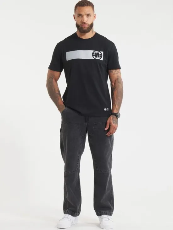 PITBULL T-Shirt Casino Czarny Regular Fit
