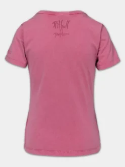 PITBULL T-Shirt DIA DE LOS PERROS Różowy Regular Fit