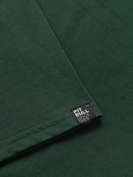 PITBULL T-Shirt NORTON Zielony Regular Fit