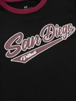 PITBULL T-Shirt SAN DIEGO ANGEL Czarny Regular Fit