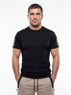 PITBULL T-Shirt TAPE Czarny Regular Fit