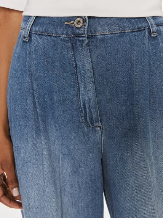 Please Jeansy P2V7CMXNOS Niebieski Relaxed Fit