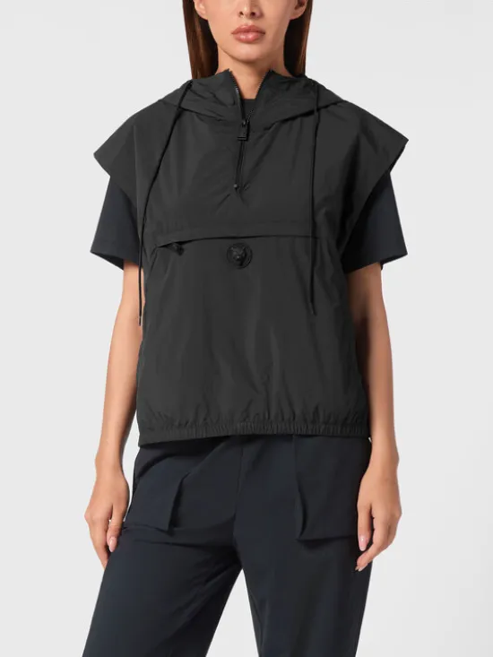 Plein Sport Bezrękawnik 22411 Czarny Regular Fit