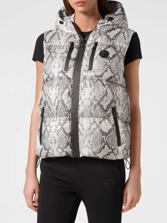 Plein Sport Bezrękawnik 219 Szary Regular Fit
