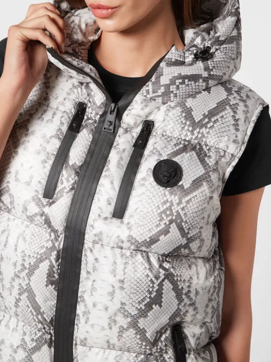 Plein Sport Bezrękawnik 219 Szary Regular Fit