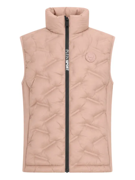 Plein Sport Kamizelka 23971 Różowy Regular Fit